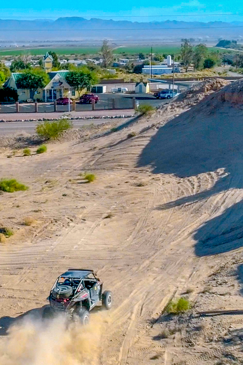 The off road trails