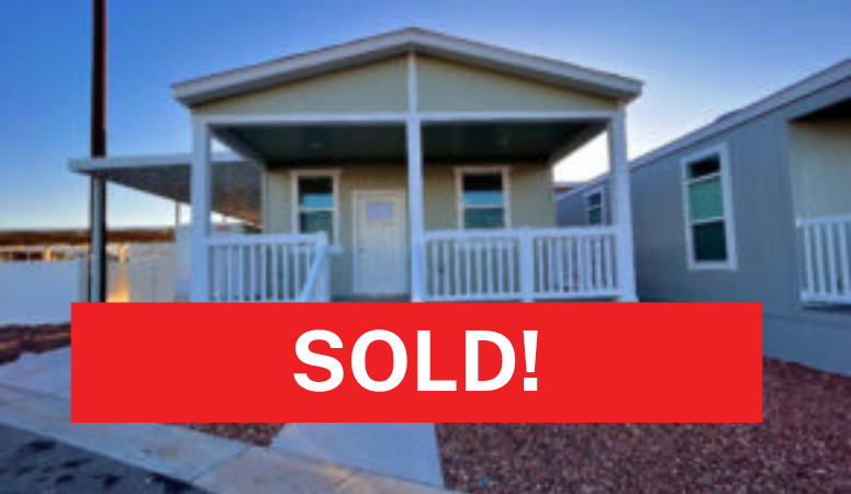 Space E-1 – SOLD – Brand New 3 Bed/2 Bath River Home with Oversized Lot