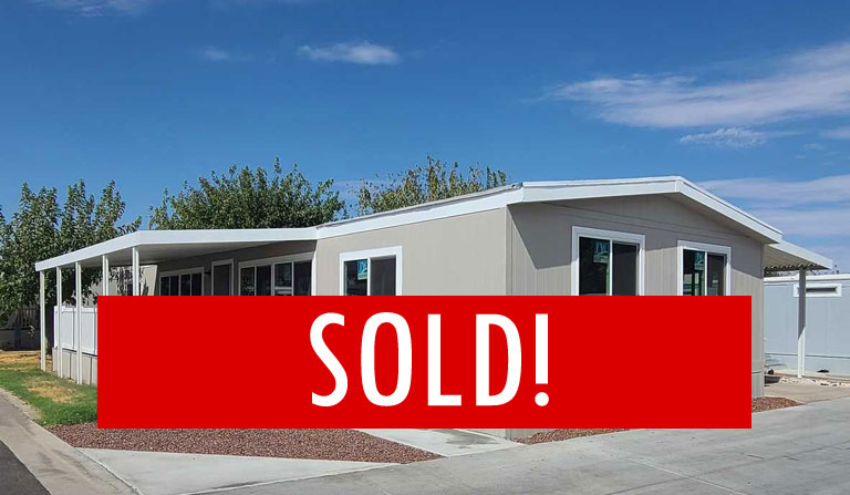 Space G-5 – SOLD! – 3 Bedroom/ 2 Bath River Home